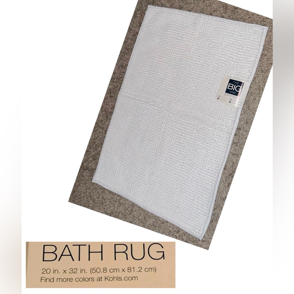 Brand New!! The Big One Set of (3) Bath Mats - Picture 6 of 15